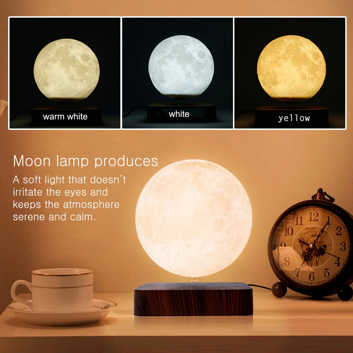 Fluxoria Cutelight™ Levitating Moon Lamp (US)