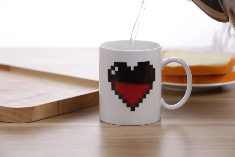 WarmYourDay™ Minecraft Heart Mug (Color Changing)