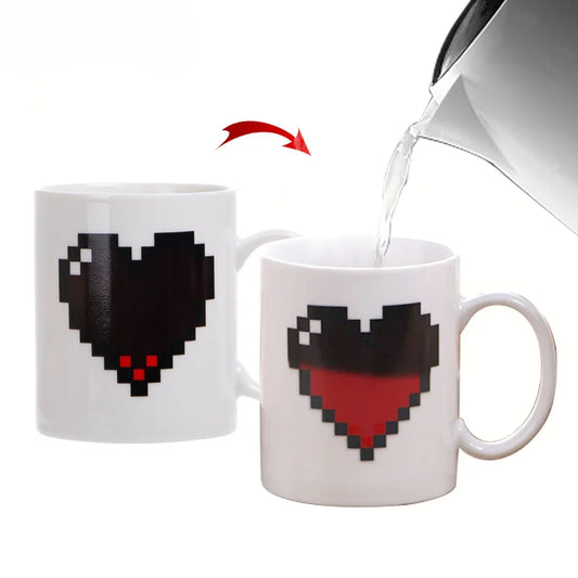 WarmYourDay™ Minecraft Heart Mug (Color Changing)