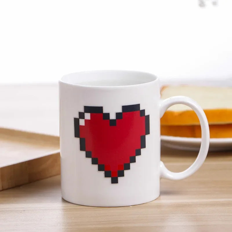 WarmYourDay™ Minecraft Heart Mug (Color Changing)